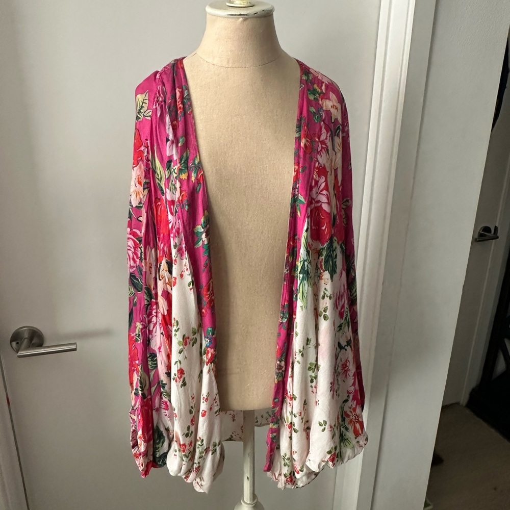 Floreat Anthropologie Floral Wrap